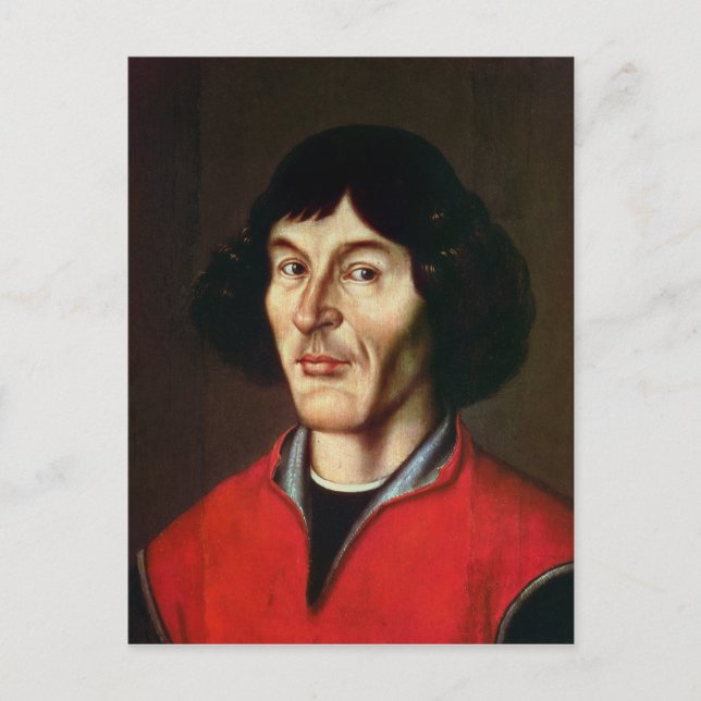 Postal Retrato de Nicolaus Copernicus (Anverso)