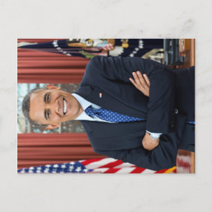 Postal Retrato de oficina oval, Obama Barack Presidente d