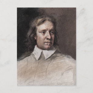 Postal Retrato de Oliver Cromwell