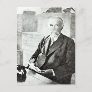 Postal Retrato de P. L. Sclater,