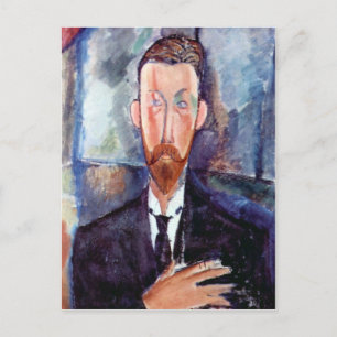 Postal Retrato de Paul Alexanders de Amedeo Modigliani