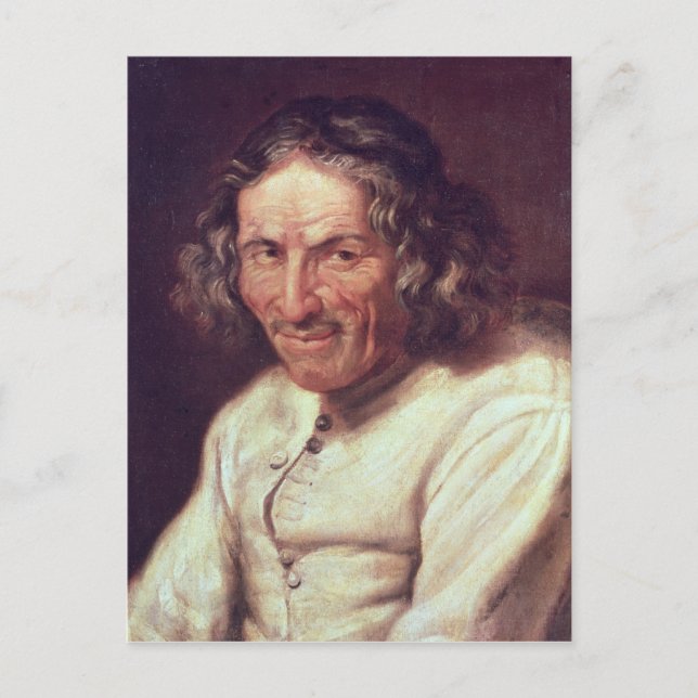 Postal Retrato de Paul Scarron (Anverso)