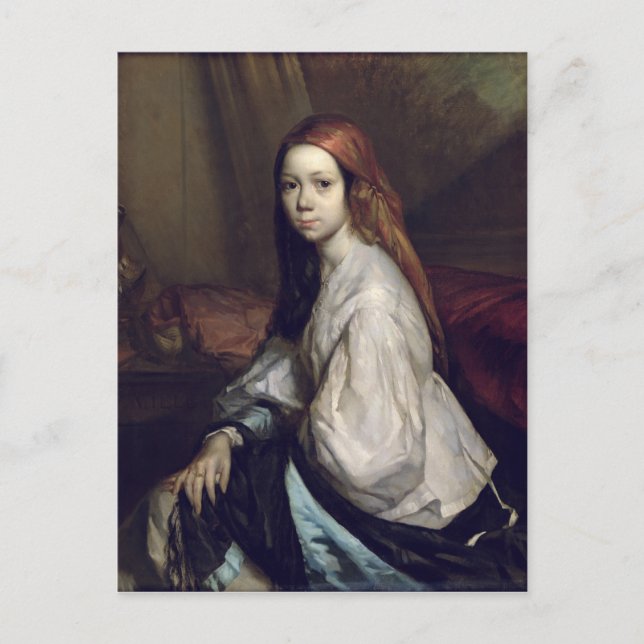 Postal Retrato de Pauline Ono (Anverso)