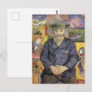 Postal Retrato de Pere Tanguy Post-Impresionismo de Van G