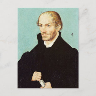 Postal Retrato de Philip Melanchthon, 1537