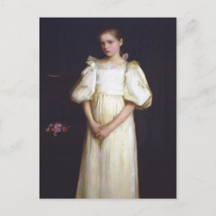 Postal Retrato de Phyllis Waterlow por John Waterhouse