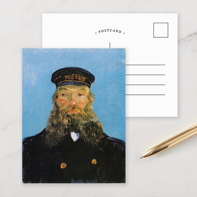 Postal Retrato de Postman Roulin | Vincent van Gogh (Subido por el creador)