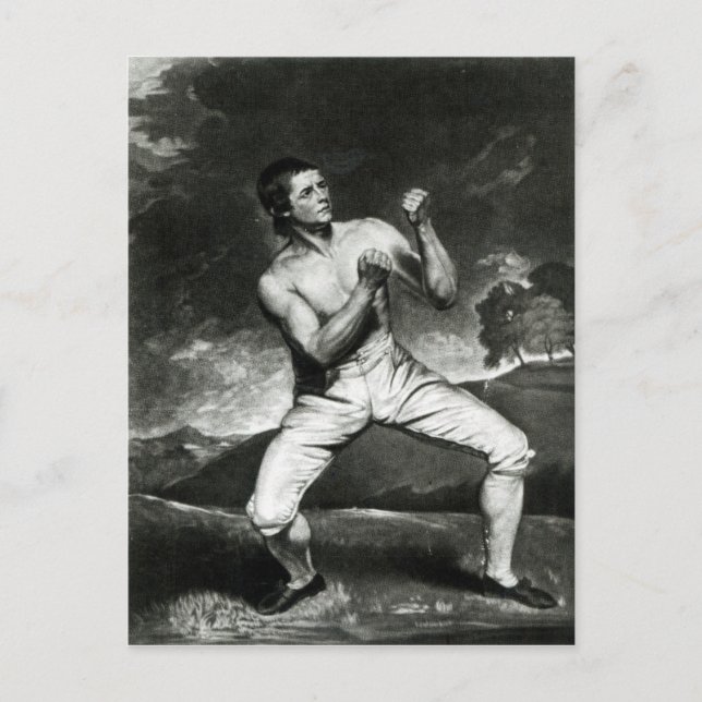 Postal Retrato de Richard Humphreys (Anverso)