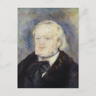 Postal Retrato de Richard Wagner 1882