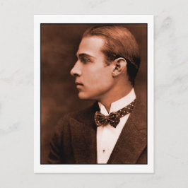 Postal Retrato de Rudolph Valentino Vintage