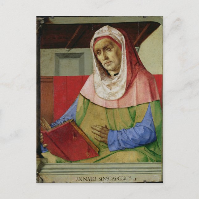 Postal Retrato de Seneca c.1475 (Anverso)
