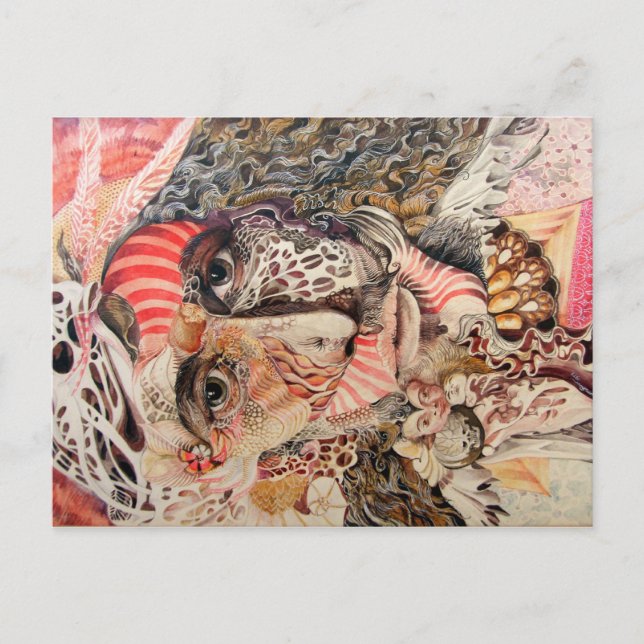 POSTAL RETRATO DE SHAMAN (Anverso)