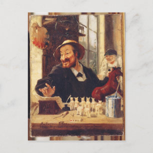 Postal Retrato de Shaunard, o Shanne