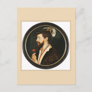 Postal Retrato de Simon George por Hans Holbein Younger