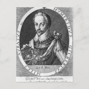 Postal Retrato de Sir Humphrey Gilbert