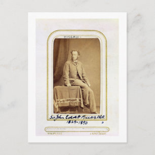 Postal Retrato de Sir John Everett Millais (1829-96) (al