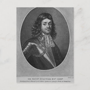 Postal Retrato de Sir Richard Stainer