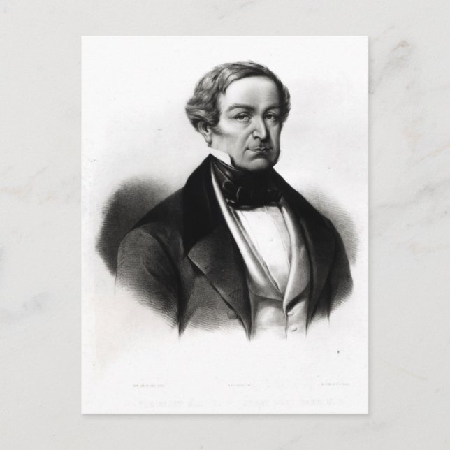 Postal Retrato de Sir Robert Peel (Anverso)