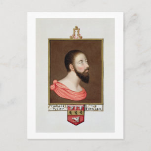 Postal Retrato de Sir Thomas Wyatt el Joven (c.1521-5)
