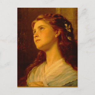 Postal Retrato De Sophie Gengembre Anderson De La Joven C