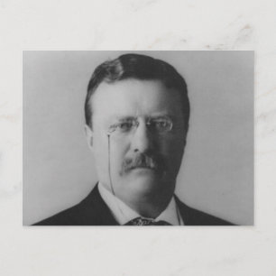 Postal Retrato de Theodore Roosevelt