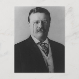Postal Retrato de Theodore Roosevelt