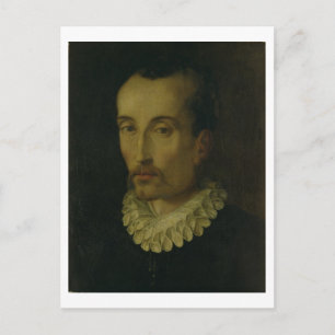 Postal Retrato de Torquato Tasso, 1585-90 (aceite en el p