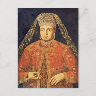 Postal Retrato de Tsarina Marfa Matveyevna