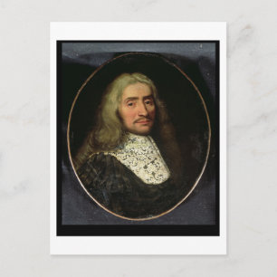 Postal Retrato de un Caballero (aceite sobre lienzo)