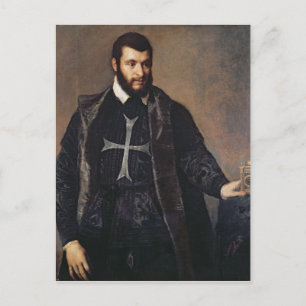 Postal Retrato de un Caballero de la Orden de Malta