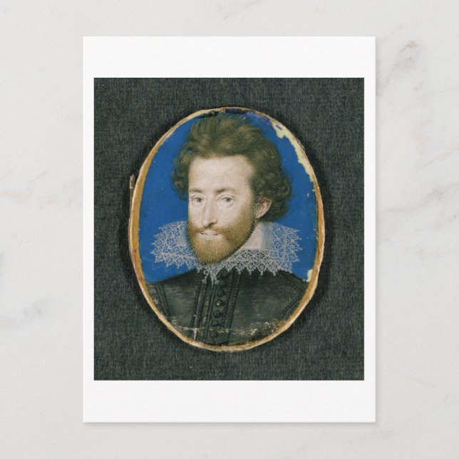 Postal Retrato de un desconocido (Anverso)