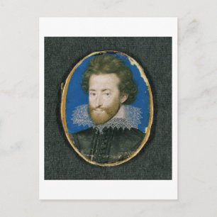 Postal Retrato de un desconocido