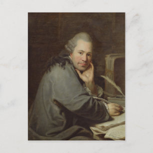 Postal Retrato de un escritor, 1772