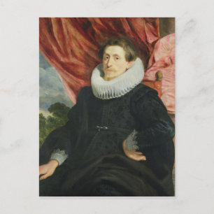 Postal Retrato de un hombre, c.1619
