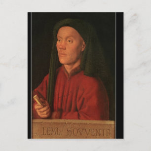 Postal Retrato de un joven, 1432
