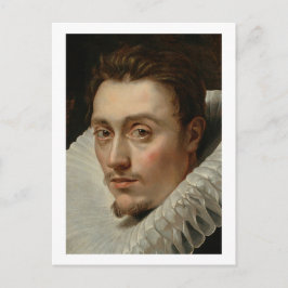 Postal Retrato de un joven de Rubens
