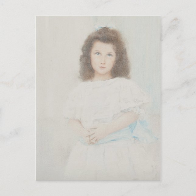 Postal Retrato de un Renee Lambert de Rothschild (Anverso)