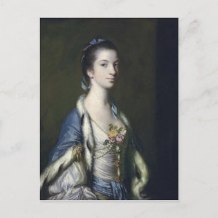 Postal Retrato de una dama, 1758