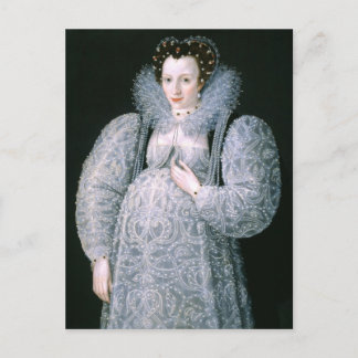 Postal Retrato de una dama desconocida c.1595 Bella Artes