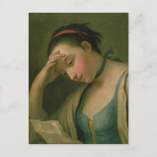 Postal Retrato de una mujer 2