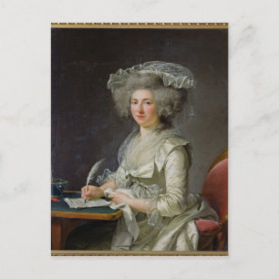 Postal Retrato de una mujer, c.1787