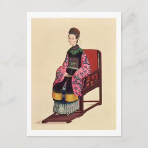 Postal Retrato de una mujer tártara (p/c)