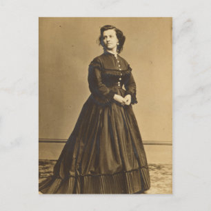 Postal Retrato de Union Spy Pauline Cushman