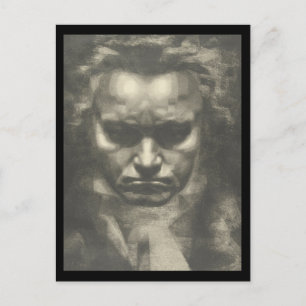 Postal Retrato de Van Beethoven