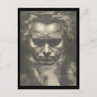 Postal Retrato de Van Beethoven