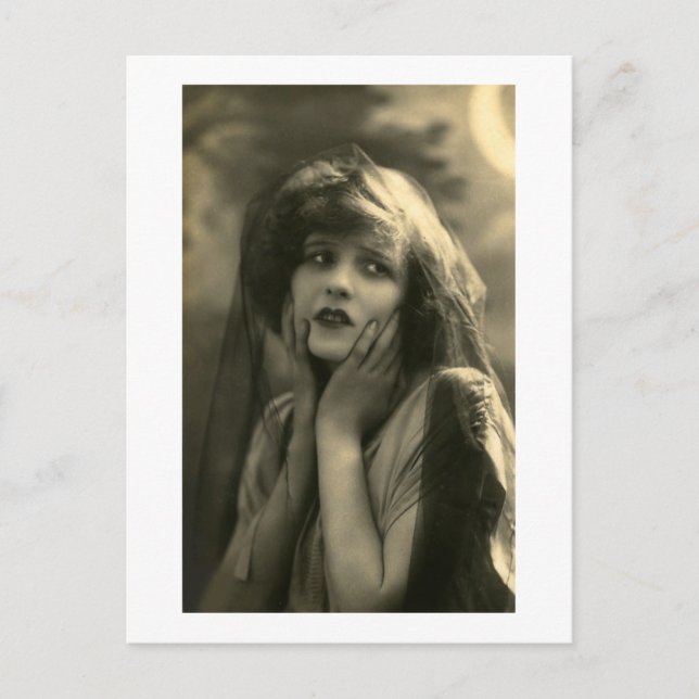 Postal Retrato de veinte años (Anverso)