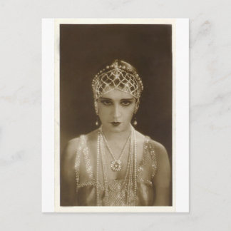 Postal Retrato de veinte años