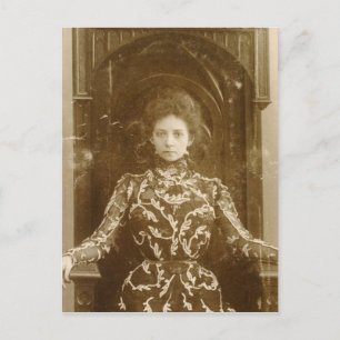 Postal Retrato de Vera Komissarzhevskaya