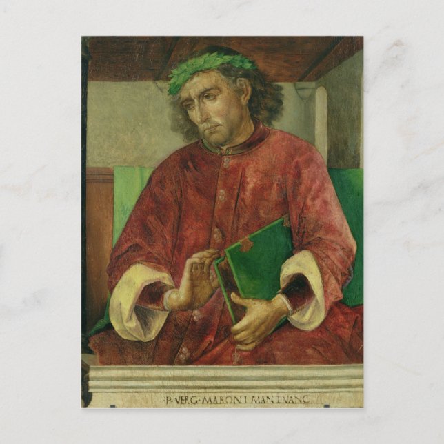 Postal Retrato de Virgil , c.1475 (Anverso)