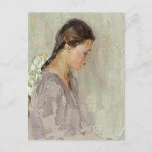 Postal Retrato de Vivian   William Herbert Dunton